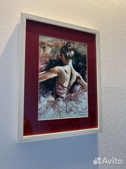 Картина акварель