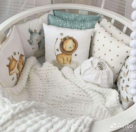 Конверт -Плед -одеяло Ализе вязаный