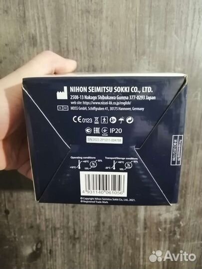 Тонометр Nissei WS-1011 на запястье. Новый