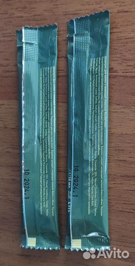 Одноразовые зубные наборы, шампунь