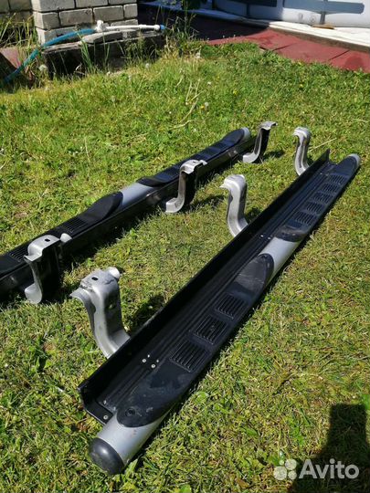 Пороги для mitsubishi pajero sport