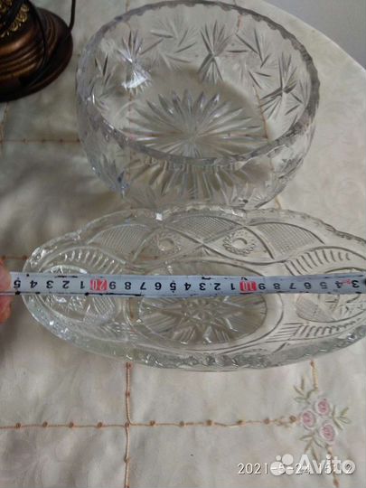 Хрустальная ваза