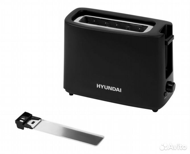 Тостер Hyundai HYT-8007, черный