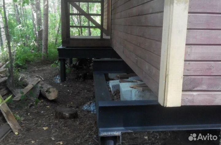 Замена венцов, лаг, подъем дома Ремонт пола