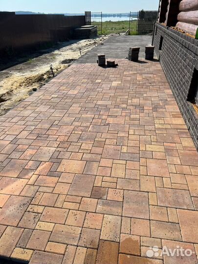 Укладка тротуарной плитки под ключ
