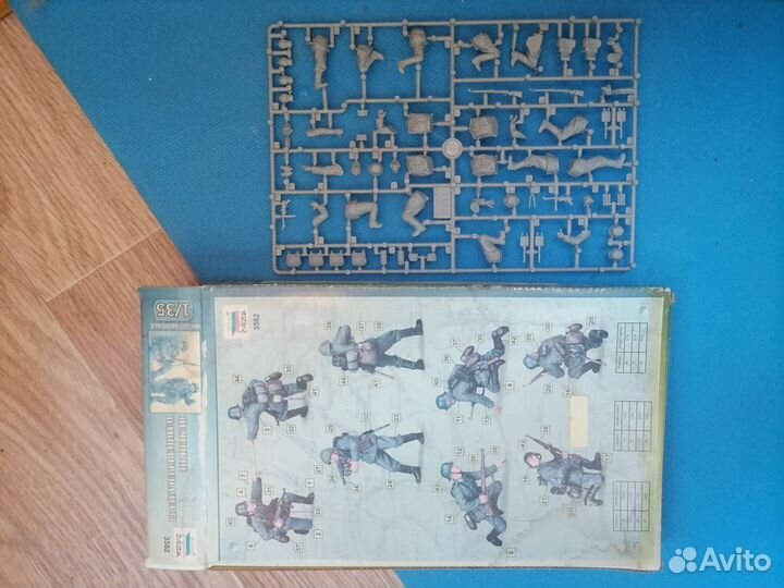 Модель, солдаты. Звезда. 1/35