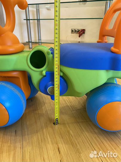 Машинка каталка толокар Крокодил