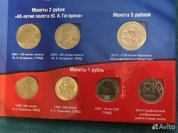 Юбилейные монеты России