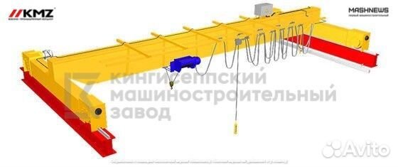 Кран мостовой однобалочный опорный г/п 2т для оиаэ