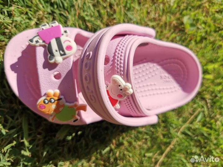 Крокс crocs сандали с8 для девочки
