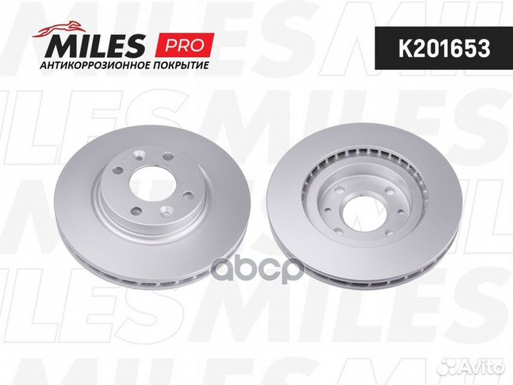 Диск тормозной передний вентилируемый renault L