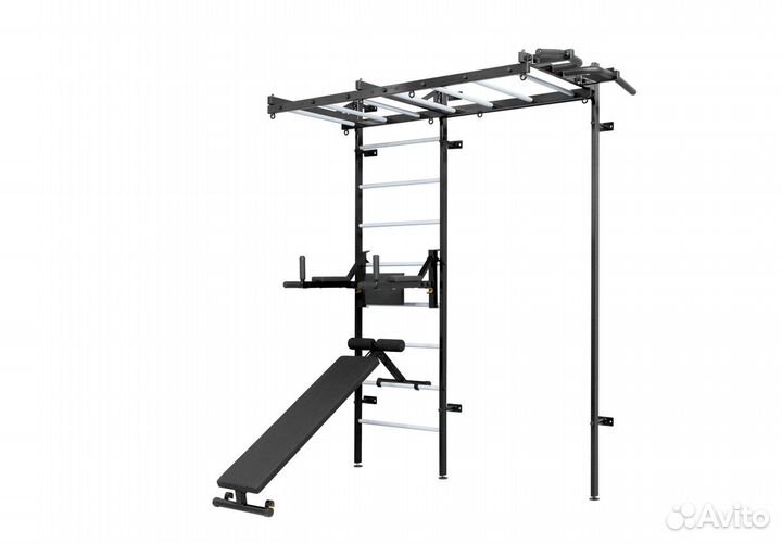 Шведская стенка рукоход SPR 3252 черная