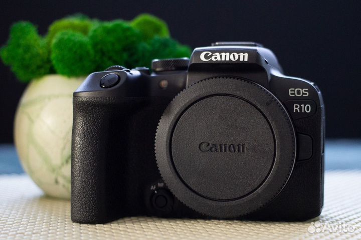 Беззеркальная камера Canon EOS R10 Body черная