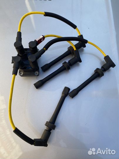 Катушка зажигания ваз 16 кл провода