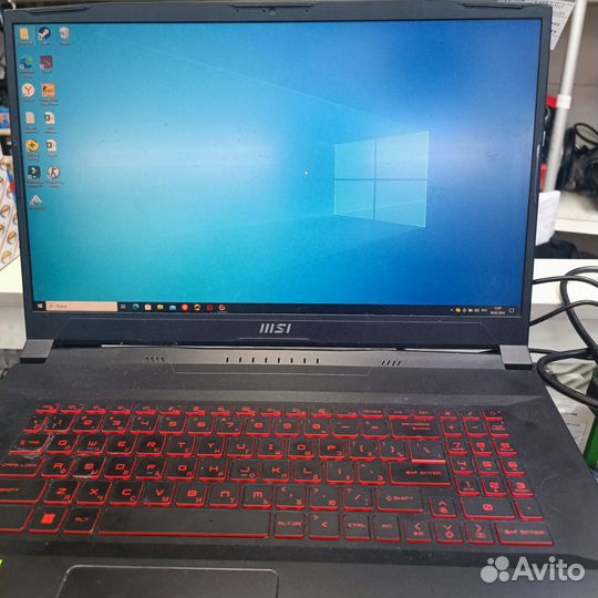 Ноутбук MSI GF76 Katana Intel Core i5