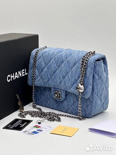 Сумка chanel натуральная кожа