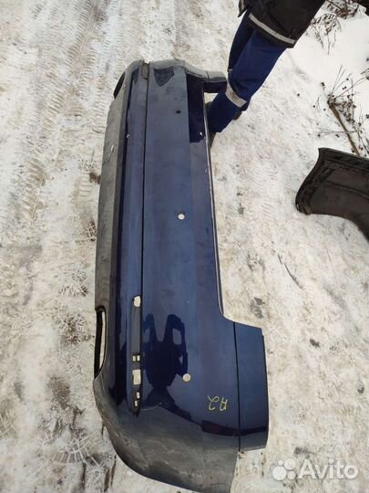 Задний бампер Skoda Octavia a5 FL