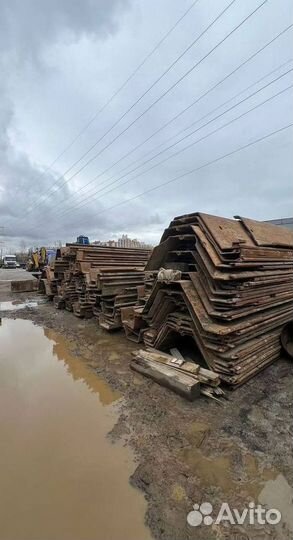 Шпунт Ларсена / аренда погружение шпунта