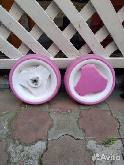 Детские коляски на запчасти(колеса)