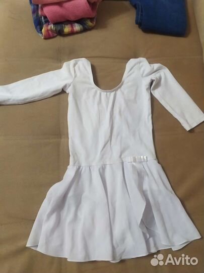 Гимнастический купальник для девочки 116 хлопок