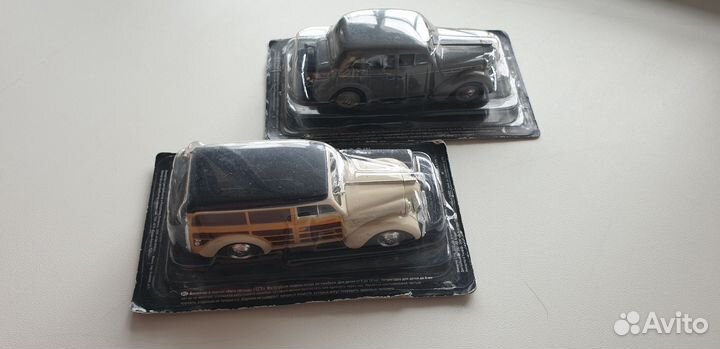 Автолегенды СССР Москвич 1:43