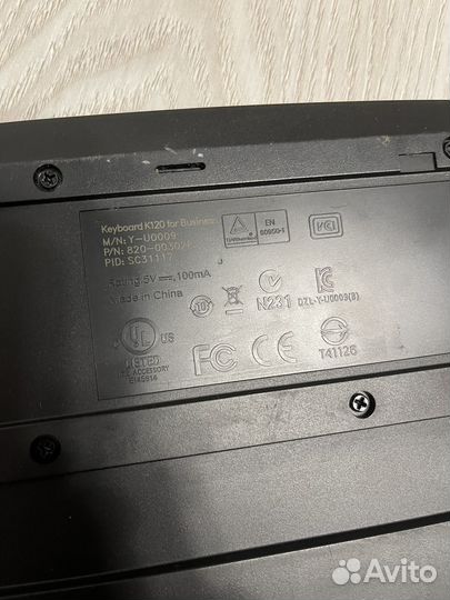 Клавиатура Logitech K120