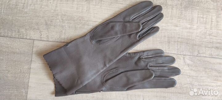 Перчатки кожаные
