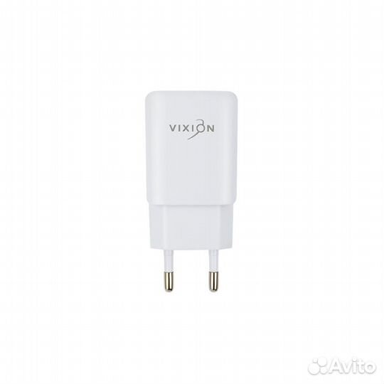 Блок питания vixion L2 2xUSB, 1.2A белый