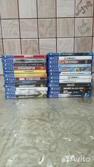 Игры для приставок ps4