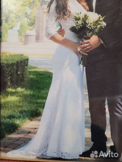 Свадебное платье р 42-46