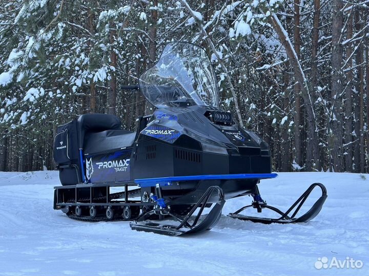 Снегоход promax yakut 500 2.0 4T 19 black/blue