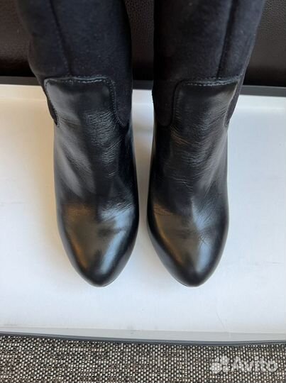 Новые сапоги 37,5 38 Halmanera Италия кожа замша