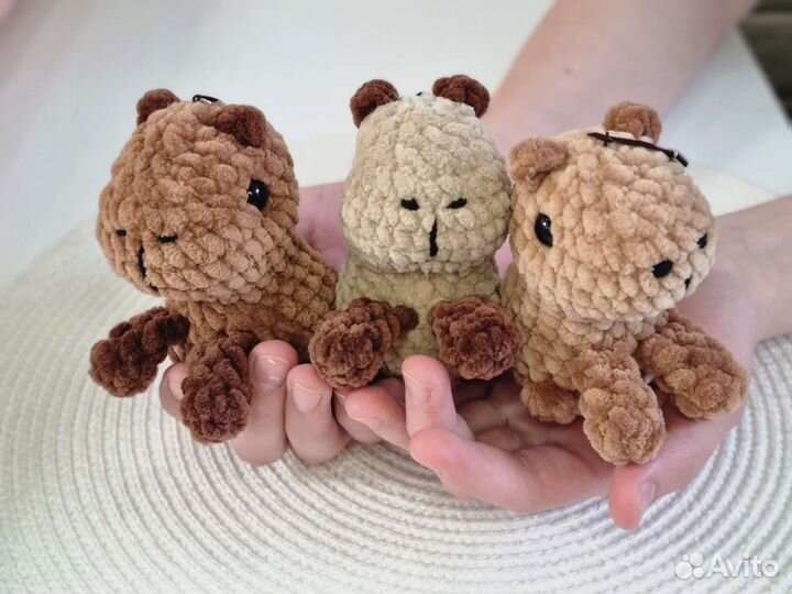 Капибара брелок