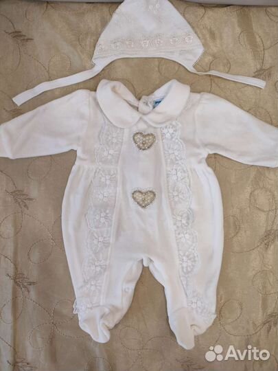 Комплект на выписку для девочки весна