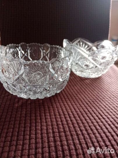 Хрустальная ваза