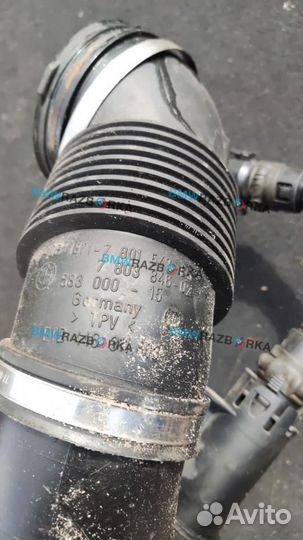 Патрубок чистого воздуха (к турбине) BMW 5 7803843