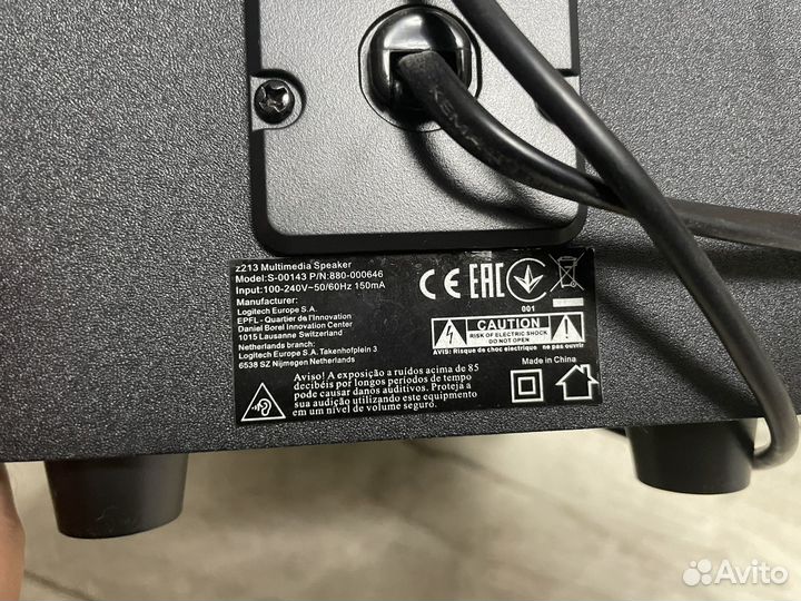 Колонки для компьютера logitech z213