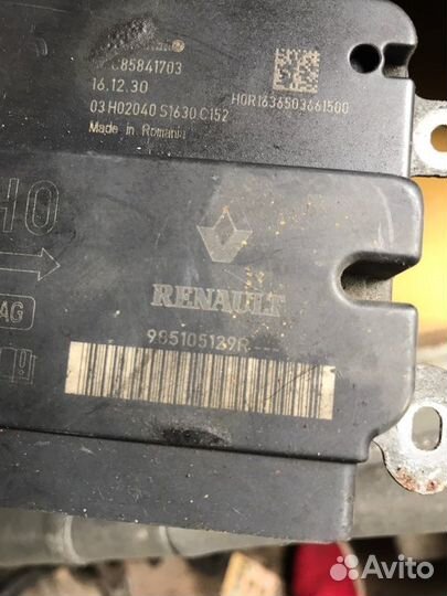 Блок управления airbag Renault Duster 2016