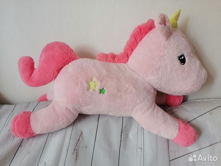 Мягкая игрушка единорог 60 см