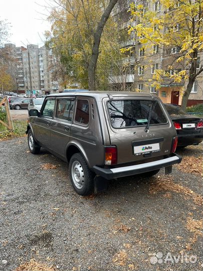 LADA 4x4 (Нива) 1.7 МТ, 2017, 72 369 км