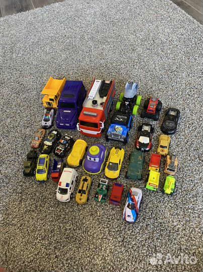 Детские машинки пакетом