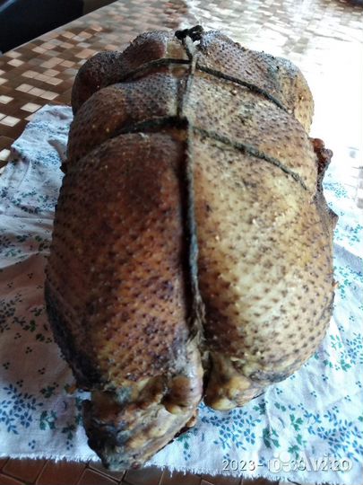 Копченый гусь