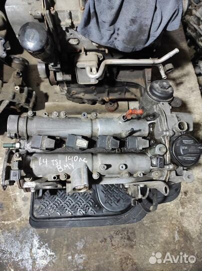 Двигатель 1.4 турбо BMY volkswagen