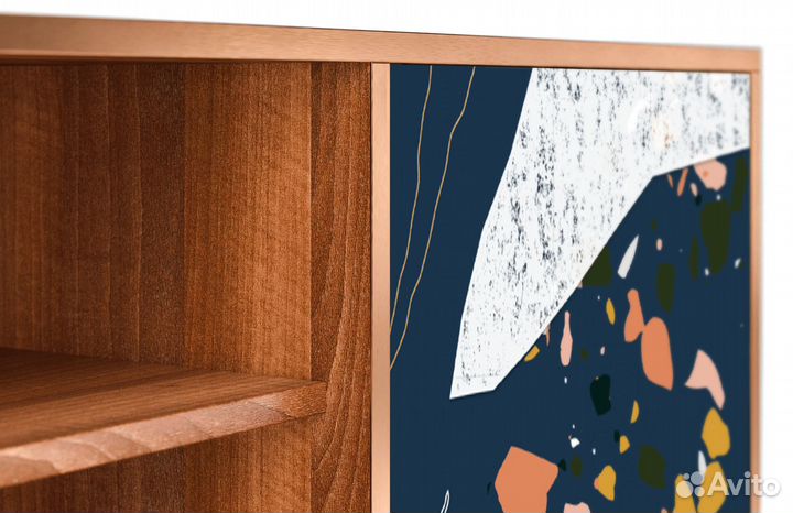 Тв-тумба T2 - Орех - Nude Iceberg