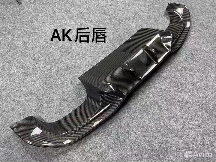 Диффузор BMW M2 F87 карбон