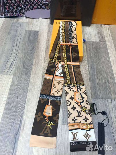Платок лента твилли на сумку Louis Vuitton