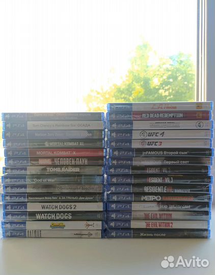 Коллекция игр PS4 и PS5