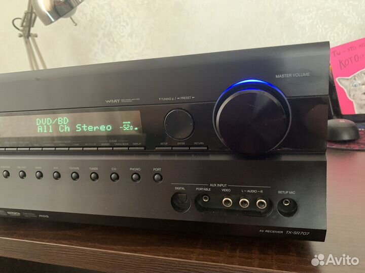 Ресивер onkyo tx sr707