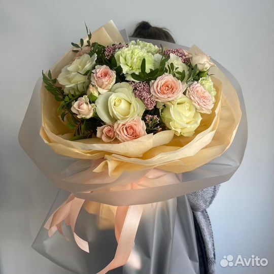 Букет с розами