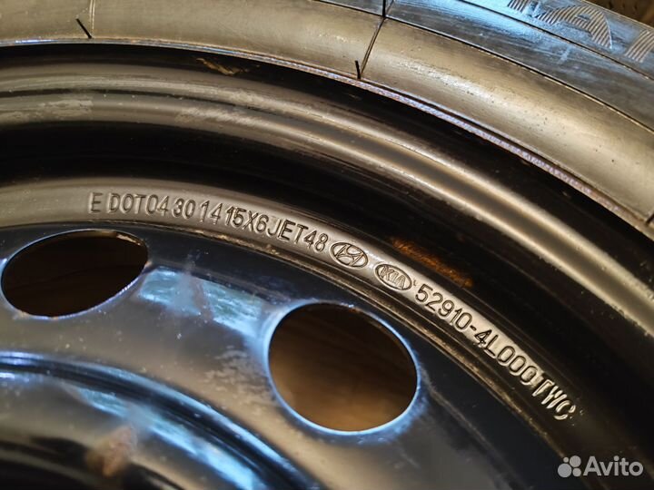 Зимние колеса r15 в сборе для Hyundai/Kia